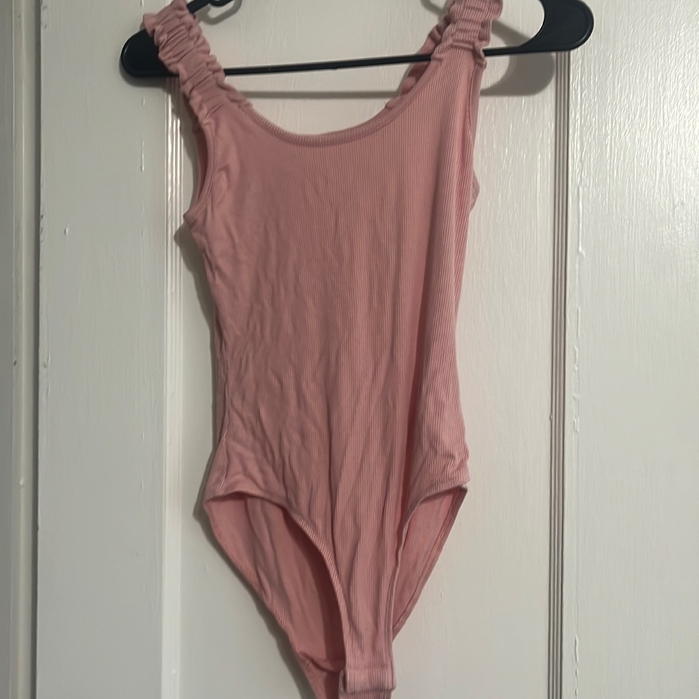 light pink bodysuit